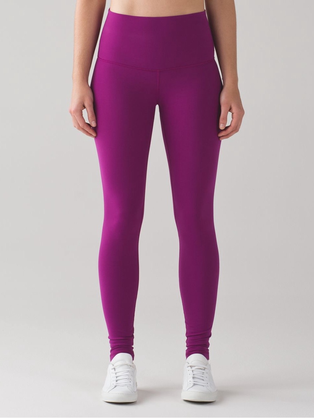 Lululemon Purple High Rise Full Length Workout Leggings Women's Size 6